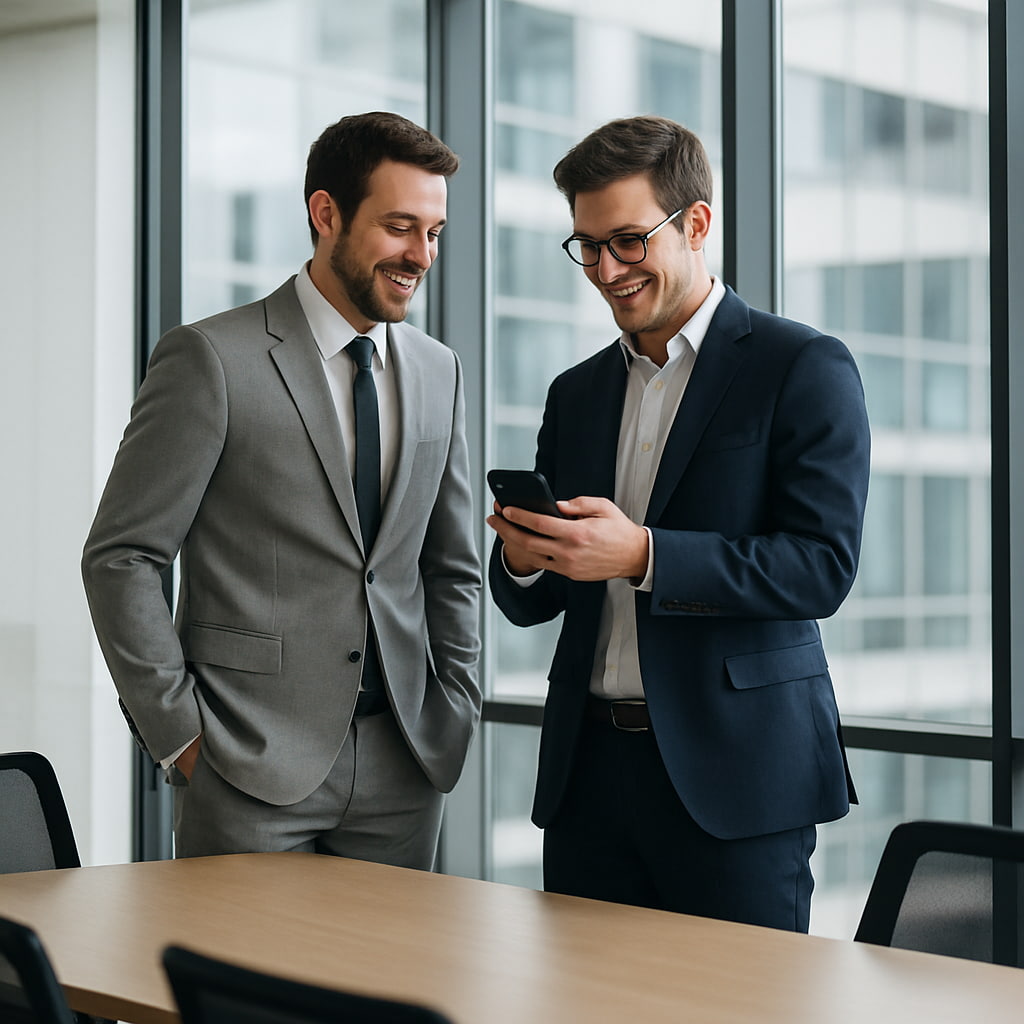 20250822 0127 businessmen in discussion simple compose 01k373a45xfksvqe9jjqtgfrt4
